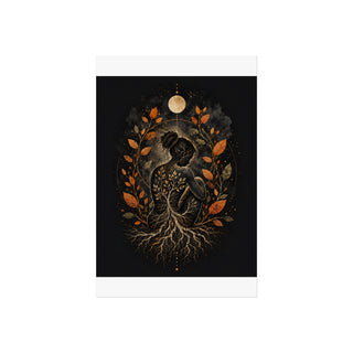 Ancestral Garden Heart Print
