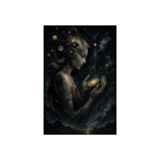 Cosmic Offering Feminine Art Print