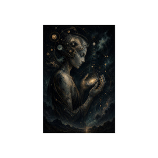 Cosmic Offering Feminine Art Print