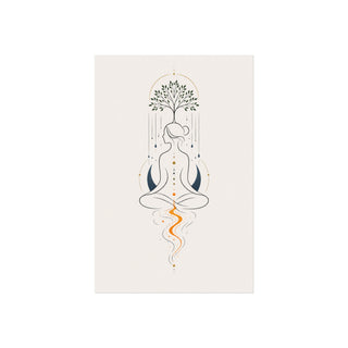 Still Root Minimal Meditation Print