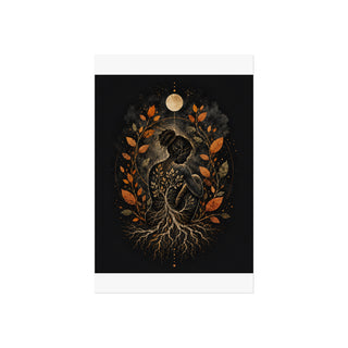 Ancestral Garden Heart Print