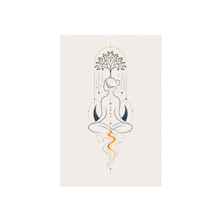Still Root Minimal Meditation Print