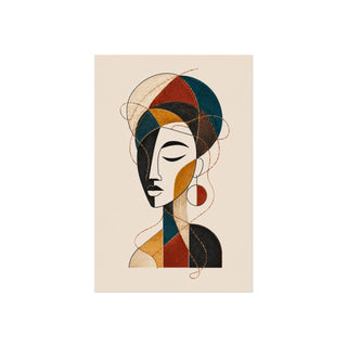 Line of the Inner Face Art Print