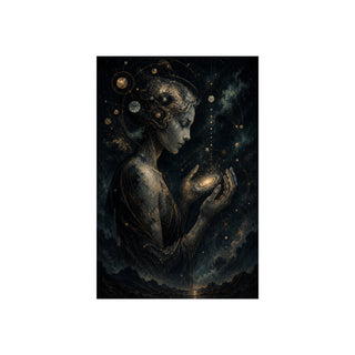 Cosmic Offering Feminine Art Print