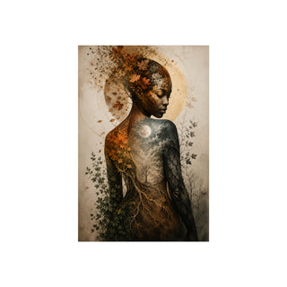 Rooted Autumn Feminine Art Print