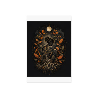 Ancestral Garden Heart Print